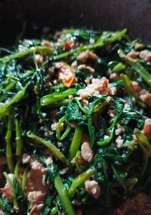 Foto resep Tumis Kangkung Tempe