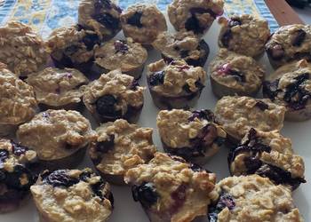 How to Recipe Tasty BLW Baked Oatmeal Cups