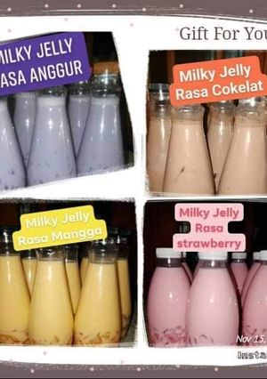 Foto resep Milky Jelly