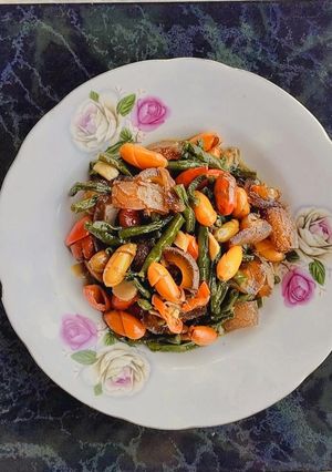 Foto resep Tumis Krecek Kacang Melinjo