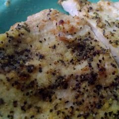 A picture of Breaded Lemon Pepper Chicken.