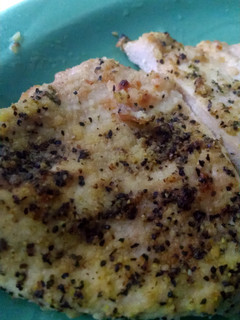 A picture of Breaded Lemon Pepper Chicken.