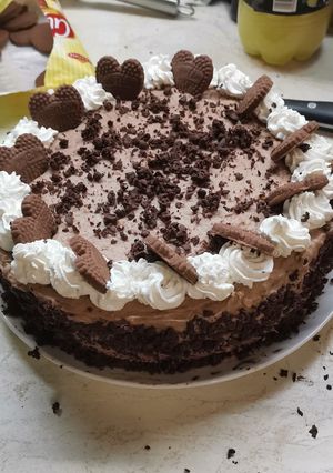 Csokiskeksz torta recept fotója