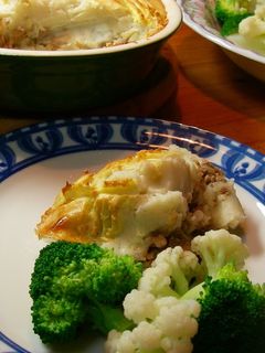 A picture of Baked Shepherd's Pie.