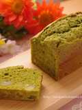 Matcha Pound Cake with Sweet Chestnuts