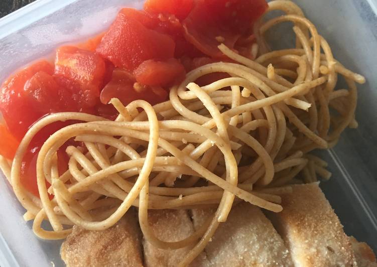 Simple Way to Prepare Speedy Turkey Parmesan Spaghetti