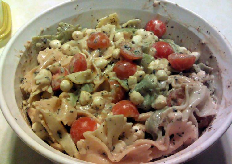 Steps to Prepare Homemade Brenda&#39;s Pasta Salad