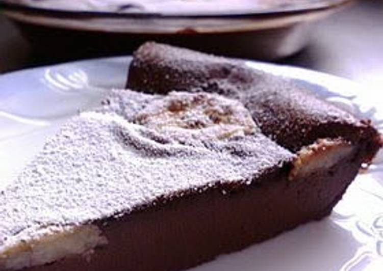 Chocolate-Flavored Banana Clafouti