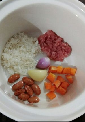 Foto resep Mpasi Killua : Sup daging kacang merah