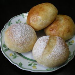 Oil-Free Bread with Miso and Milk A picture of Oil-Free Bread with Miso and Milk.
