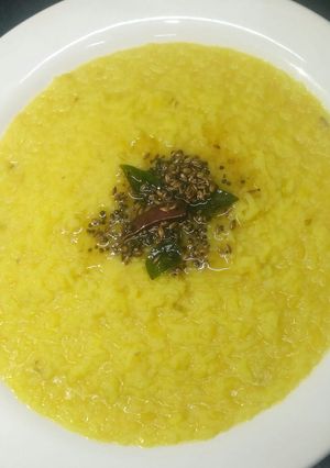 A picture of Masala tur dal khichdi.