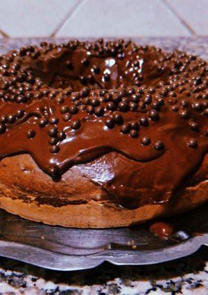 Una foto de Budín de chocolate