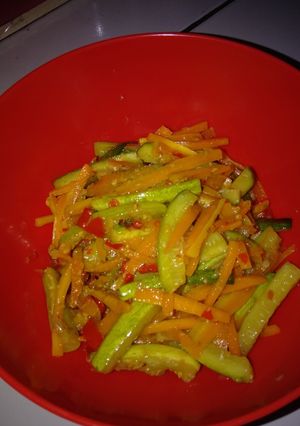 Foto resep Acar timun wortel pedas manis