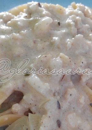 Foto resep White Cream Sauce Pasta