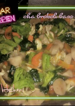 Foto resep Cha brokoli baso ayam