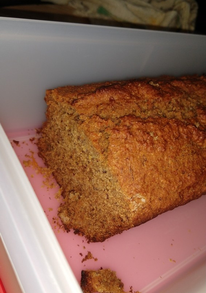 Una foto de Budín de naranja VEGANO SIN HUEVOS