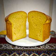 نان تست کدو حلوایی (pumpkin loaf pan)-レシピのメイン写真