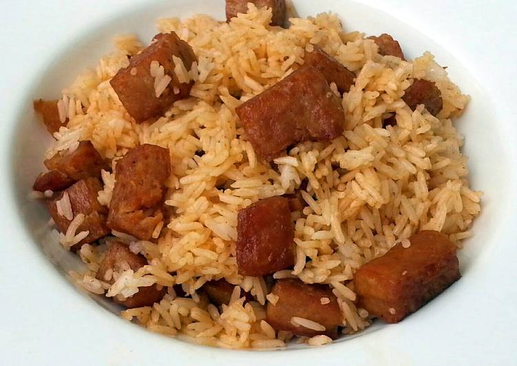 Spam Baked Rice