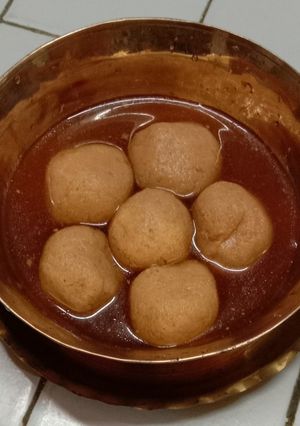 নলেনগুড়ের রসোগোল্লা(Nolen Gurer Rasgulla Recipe in Bengali) রেসিপির প্রধান ছবি