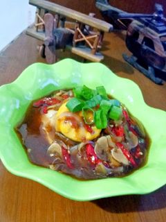 Foto resep Telur Mata Sapi Saus Kecap