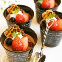 A picture of Fluffy Chocolate Mousse.