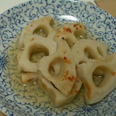 A picture of ★Lotus Root Simmered in Salt and Doubanjiang Paste☆.