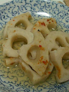 A picture of ★Lotus Root Simmered in Salt and Doubanjiang Paste☆.