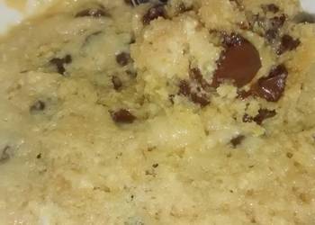 Easiest Way to Make Delicious Mandy luvs sweets Microwave Choco Chip Cookie