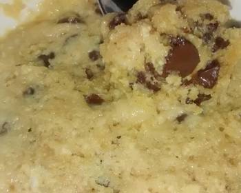 Fast Cooking Methods Mandy luvs sweets Microwave Choco Chip Cookie Delicious Perfect