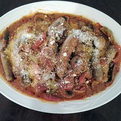 Assorted Sausage and Vegetable Braise A picture of Assorted Sausage and Vegetable Braise.