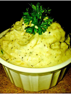 A picture of Mike's Easy Garlic Butter Spread.