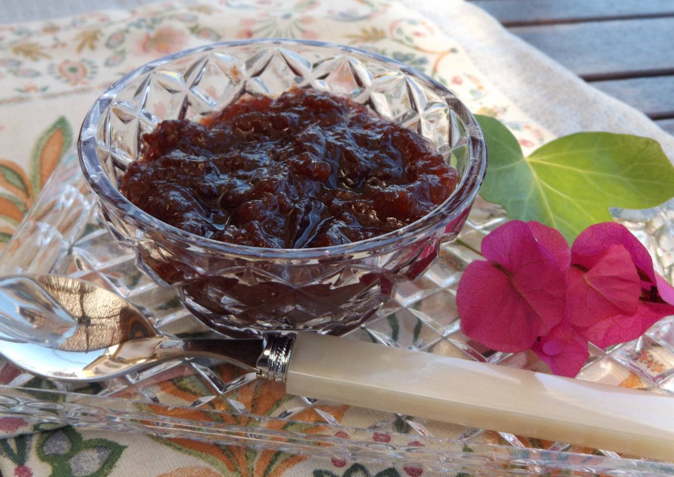 Mermelada de higos al aroma de ron y canela