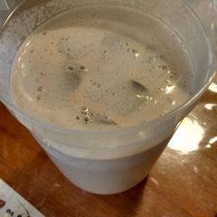 A picture of Agua De Horchata!!.