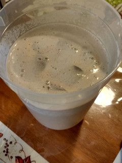 A picture of Agua De Horchata!!.