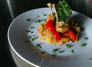 Una foto de Lollipop de pollo