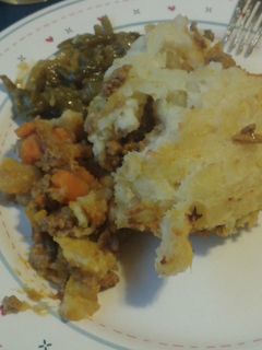 A picture of Bonfire Shepherds pie.