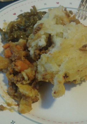 A picture of Bonfire Shepherds pie.