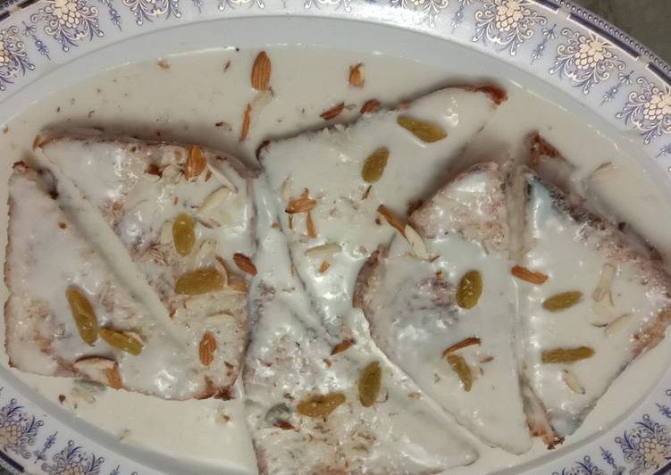 Steps to Make Super Quick Homemade Shahi tukra