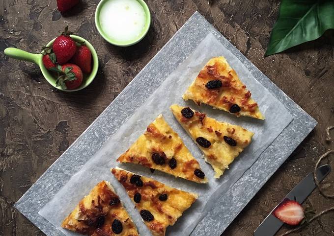 Resep Bread Butter Pudding Cheesy Oleh Moona S Kitchen Cookpad
