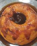 Budín de sémola de trigo y caramelo