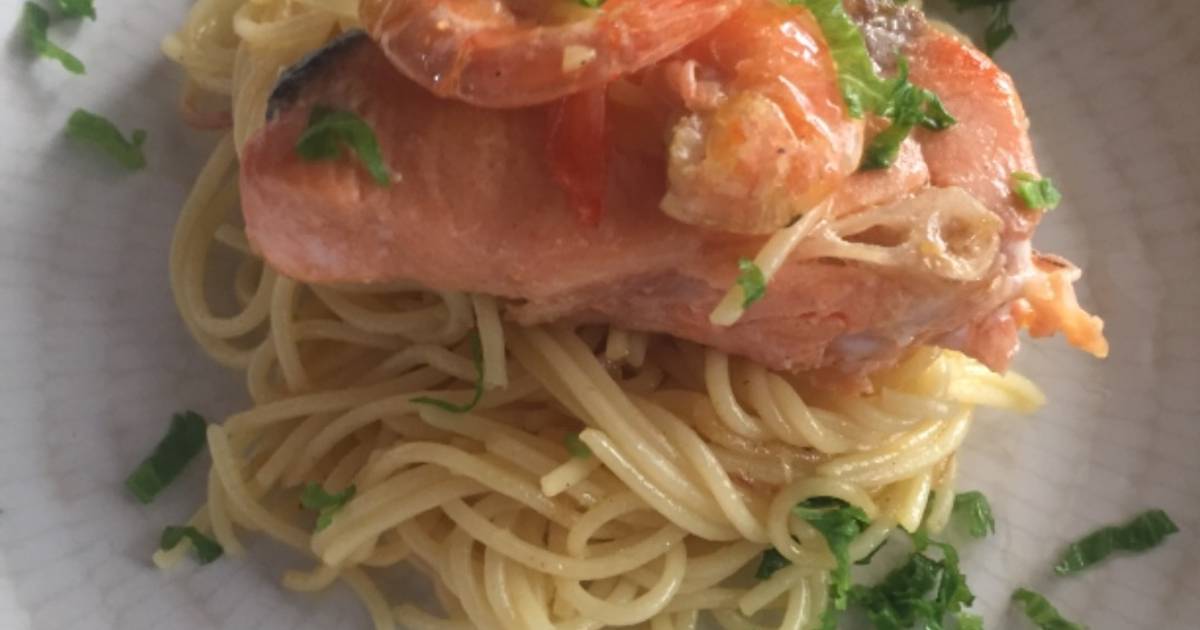 109 resep spageti salmon enak dan sederhana - Cookpad