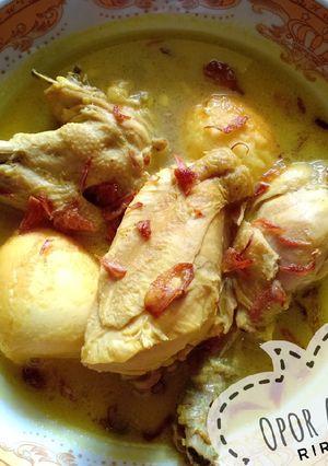 Foto resep Opor Ayam Telur