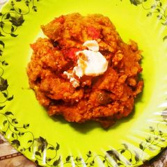 A picture of Pav bhaji.