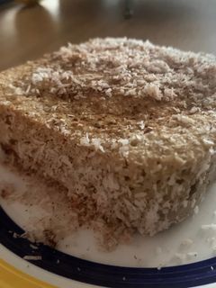 Una foto de Cocada-plátano, Canela al microondas