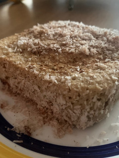 Una foto de Cocada-plátano, Canela al microondas