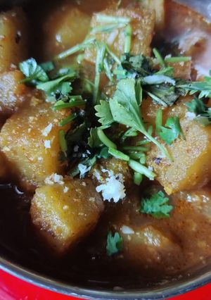 ওলকপি আলু দিয়ে (olkopir tarkari recipe in Bengali) রেসিপির প্রধান ছবি