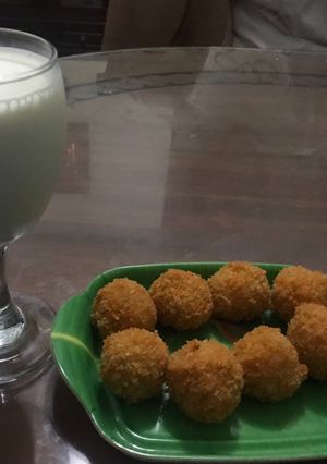 Foto resep Bola pisang keju crispy