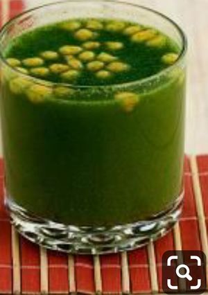 A picture of Pudina jeera pani.