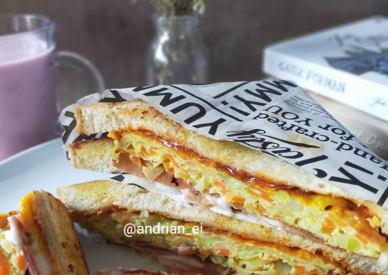 Gilgeori Toast (Korean Street Toast)