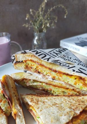 Foto resep Gilgeori Toast (Korean Street Toast)